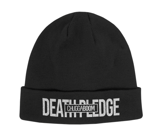 "Death Pledge" - Embroidered Beanie