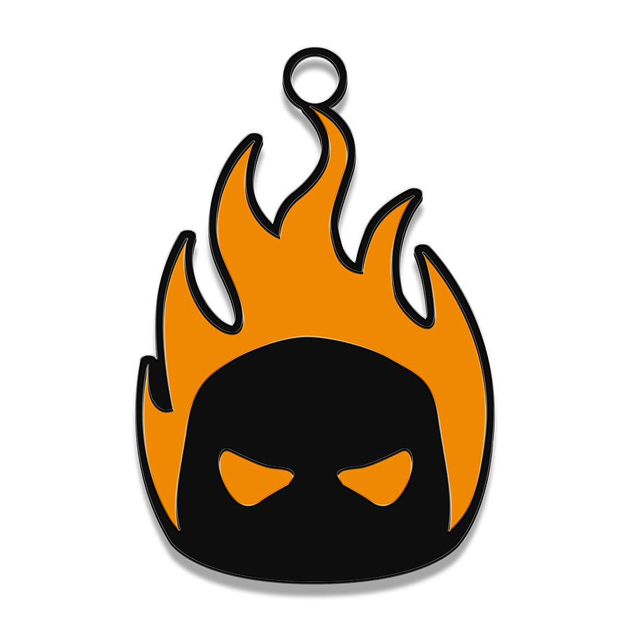 Flaming ChuggMask Necklace